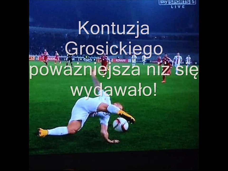 Grosicki po operacji - "Być może już nigdy nie będę grać zawodowo w piłkę nożną." Dramat piłkarza.