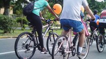 Primeiro Pedal Bike da Solidariedade, Taubaté, SP, Brasil, Ciclistas percorrendo 6 km de ruas dos bairros ao centro da cidade de Taubaté, 1º Pedal Solidário, Marcelo Ambrogi, parte 40