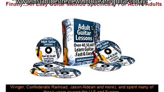 learn how to play guitar lesson 1   Adult Guitar Lessons Fast and easy video lessons