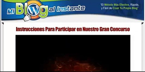 Concurso Mi Blog Al Instante