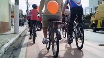 Primeiro Pedal Bike da Solidariedade, Taubaté, SP, Brasil, Ciclistas percorrendo 6 km de ruas dos bairros ao centro da cidade de Taubaté, 1º Pedal Solidário, Marcelo Ambrogi, parte 13