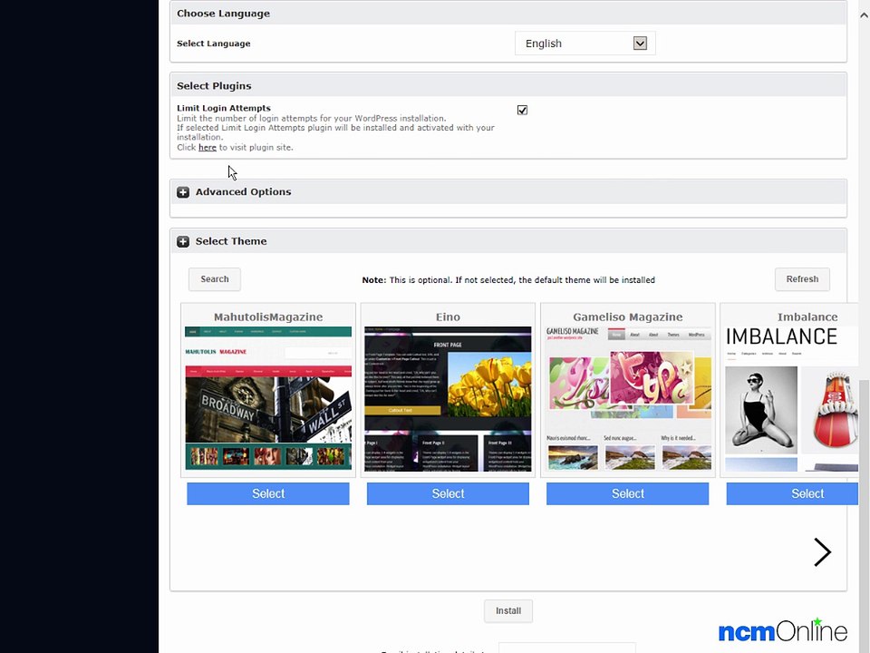 How to install WordPress on HostMetro web hosting