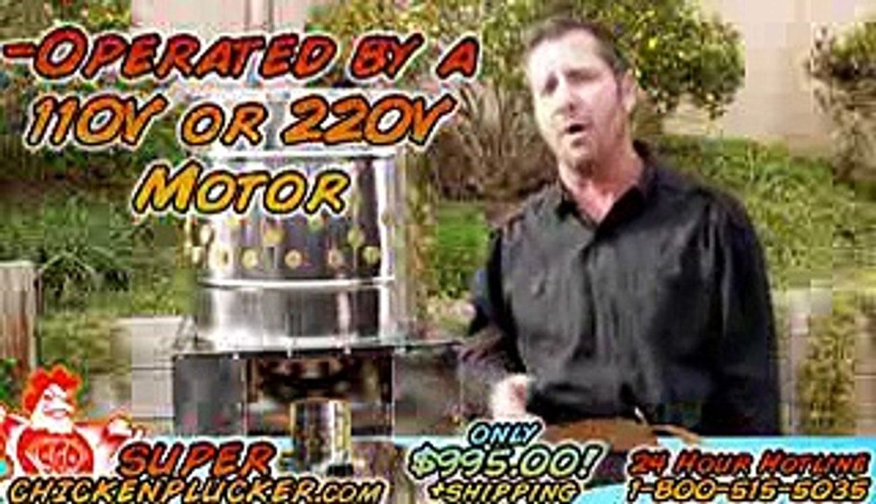 Industrial Automatic Turkey Plucking Machine - Fast Feather Plucking for   Thanksgiving Sales! 1.800.515.5035