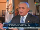 Presidente de Guatemala opina sobre la exfiscal Claudia Paz y Paz