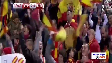 İspanya 3-0 Belarus Maç Özeti ve Golleri 15.11.2014