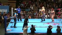 Ricky Fuji & Kaori Yoneyama vs. Kunio Toshima & Yuma (KAIENTAI Dojo)