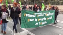 Kemer Sıkma Politikasına Karşı Paris'te Gösteri