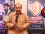 Ashfaq Ahmed Qadri (Director, New Shadab Studio) at opening ceremony of ONE TEN PRODUCTION