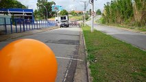 Primeiro Pedal Bike da Solidariedade, Taubaté, SP, Brasil, Ciclistas percorrendo 6 km de ruas dos bairros ao centro da cidade de Taubaté, 1º Pedal Solidário, Marcelo Ambrogi, parte 26