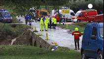 تعدادی کشته بر اثر سیلاب شدید در جنوب فرانسه و شمال ایتالیا