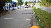 Primeiro Pedal Bike da Solidariedade, Taubaté, SP, Brasil, Ciclistas percorrendo 6 km de ruas dos bairros ao centro da cidade de Taubaté, 1º Pedal Solidário, Marcelo Ambrogi, parte 21