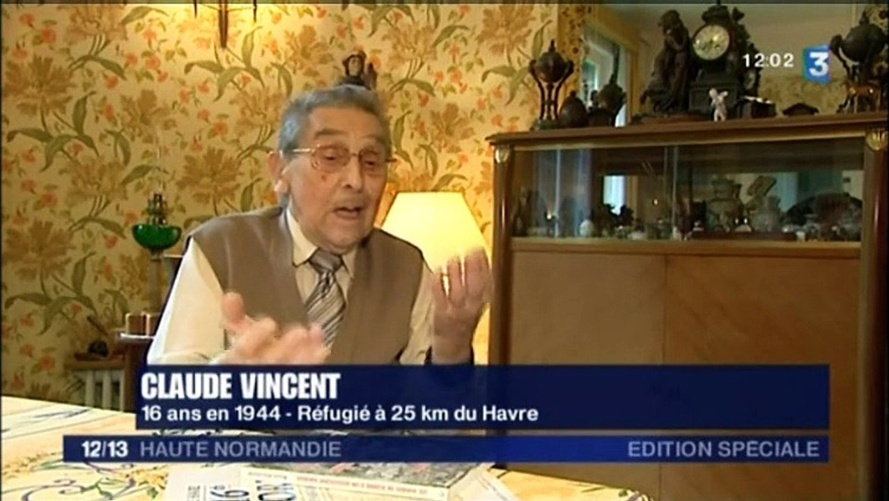 Evocation des bombardements du Havre