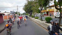 Primeiro Pedal Bike da Solidariedade, Taubaté, SP, Brasil, Ciclistas percorrendo 6 km de ruas dos bairros ao centro da cidade de Taubaté, 1º Pedal Solidário, Marcelo Ambrogi, parte 08