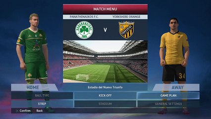 PS4 - PES 2015 - Europa League - Matchday 2 - Hull City vs Panathinaikos