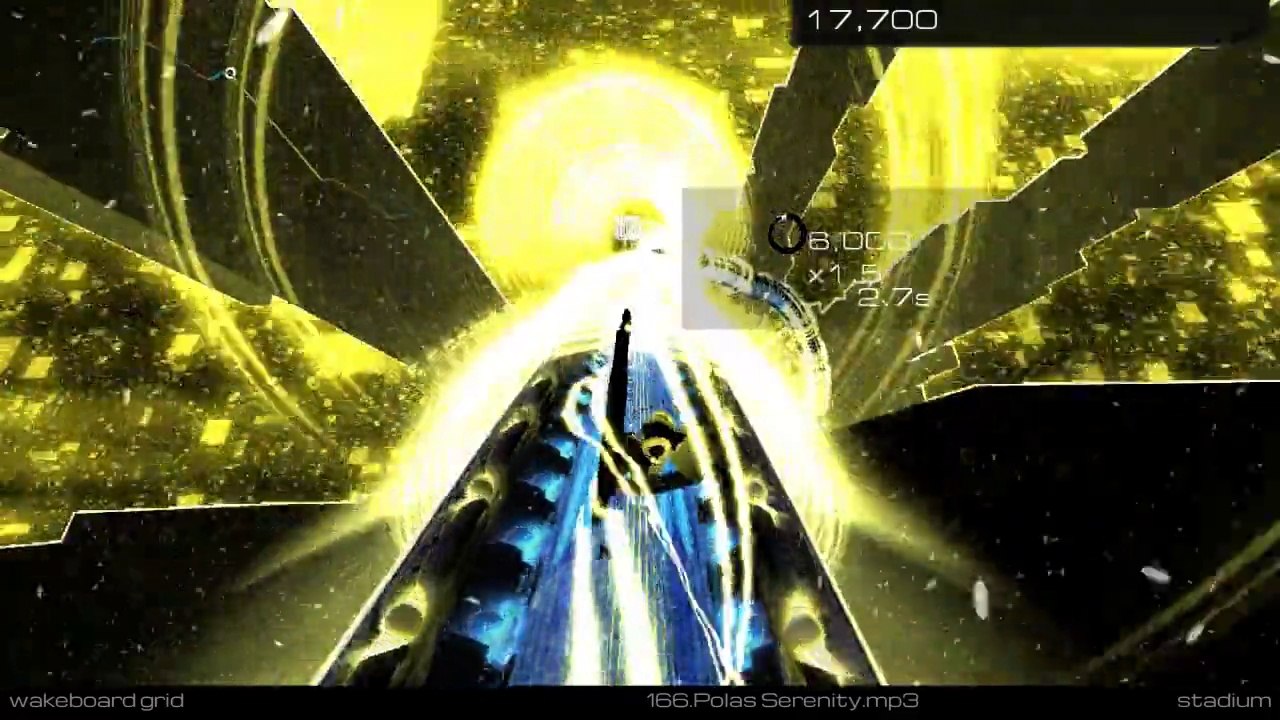 Audiosurf 2 Polas Serenity (Skin Stadium) (Wakeboard Grid Modus)