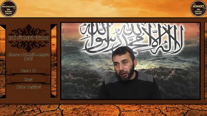 18.Ders: Haber Çeşitleri - Acrumiyye Şerhi