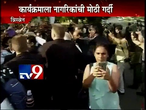 Brisbane: PM Narendra Modi unveils Mahatma Gandhi's Statue-TV9