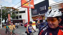 Primeiro Pedal Bike da Solidariedade, Taubaté, SP, Brasil, Ciclistas percorrendo 6 km de ruas dos bairros ao centro da cidade de Taubaté, 1º Pedal Solidário, Marcelo Ambrogi, parte 04
