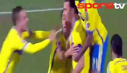 Zlatan'ın golü İsveç'e yetmedi!...