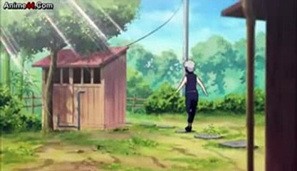 Naruto funny scene kakashi n guy sensei childhood