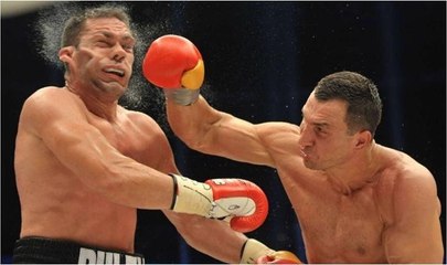 Klitschko kendisine "Kız gibisin" diyen Pulev'i hastanelik etti