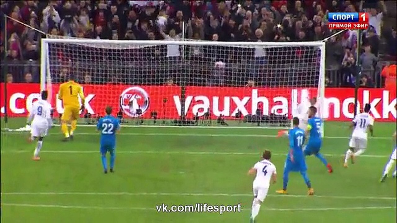 England vs Slovenia footbal match (3-1) Full Highlights 15_11_2014
