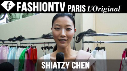 Shiatzy Chen Spring/Summer 2015 BACKSTAGE | Paris Fashion Week PFW | FashionTV