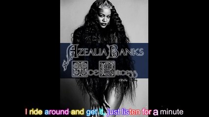 Azealia Banks - Ice Princess (KARAOKE VIDEO)