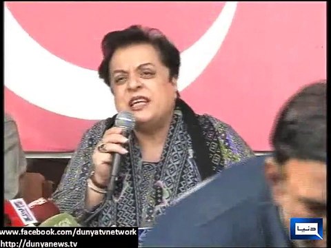 Dunya News - Backing militants is not PTI's culture: Shireen Mazari