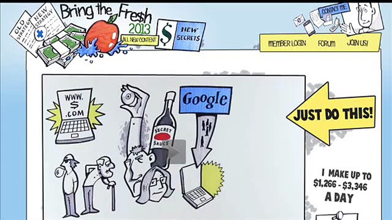 Making Money On Clickbank, Bring The Fresh Clickbank Secret