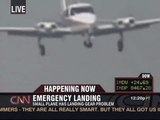 CNN Emergency Landing With a Busted Nose Gear