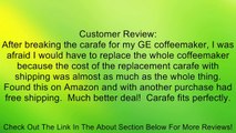 GE - Replacement Carafe - For GE 12-Cup Coffee Makers Review
