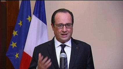 Otages décapités en Syrie : Hollande dénonce "des crimes contre l'humanité"