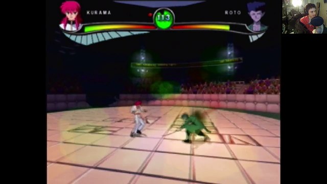 Kurama VS Roto In A YuYu Hakusho Dark Tournament Match / Battle / Fight - With Commentary