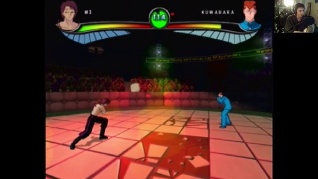 Kuwabara VS M3 In A YuYu Hakusho Dark Tournament Match / Battle / Fight - With Commentary