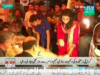 Media report of join MQM membership campaign - Day-2