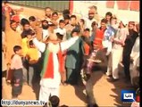 Dunya News - PTI workers rejoice as tsunami hits Jhelum