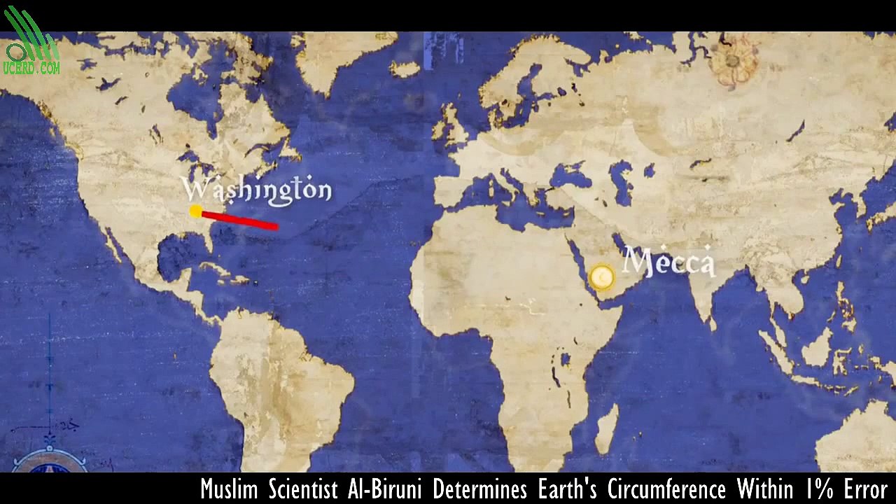 Muslim Scientist Muslim Scientist Al Biruni Determines Earths Circumference Within 1% Error  Science & Islam (1)
