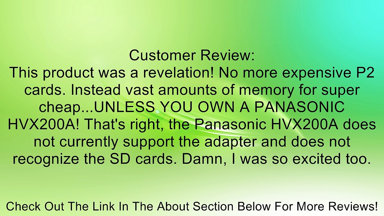 MicroP2 Adapter Review