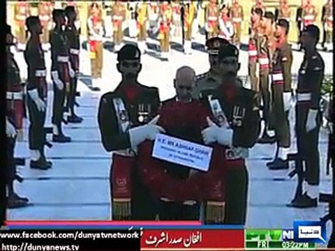 Pak Army Chief met Afghan President