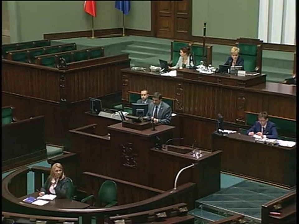 Poseł Janusz Śniadek - Wystąpienie z dnia 22 października 2014 roku.