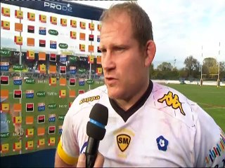 PRO D2 - Carcassonne – Mont de Marsan : 17-28 - J11 – Saison 2014-2015