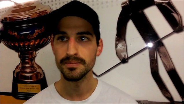 LM - 10ème j. : Rouen - Angers, itw d'après-match Nicola Riopel