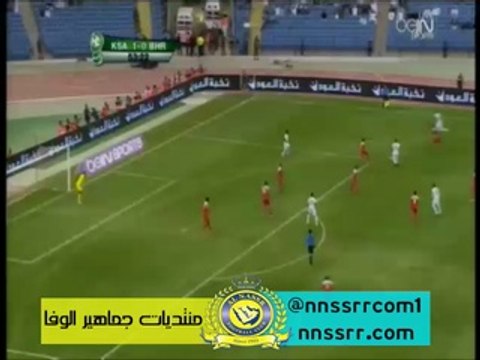 الهدف الثاني لصالح السعودية عن طريق عبدالهزاع بالخطأ في مرماه