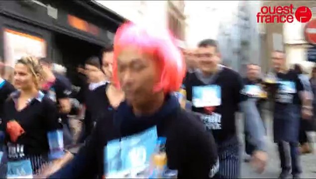 Course de garçons de café à Vannes