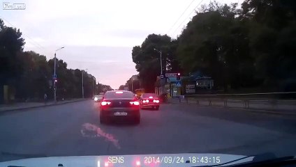 Car with changeable license plates