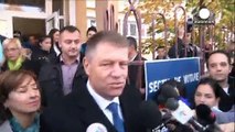 Exit polls show Romania presidential rivals neck-and-neck