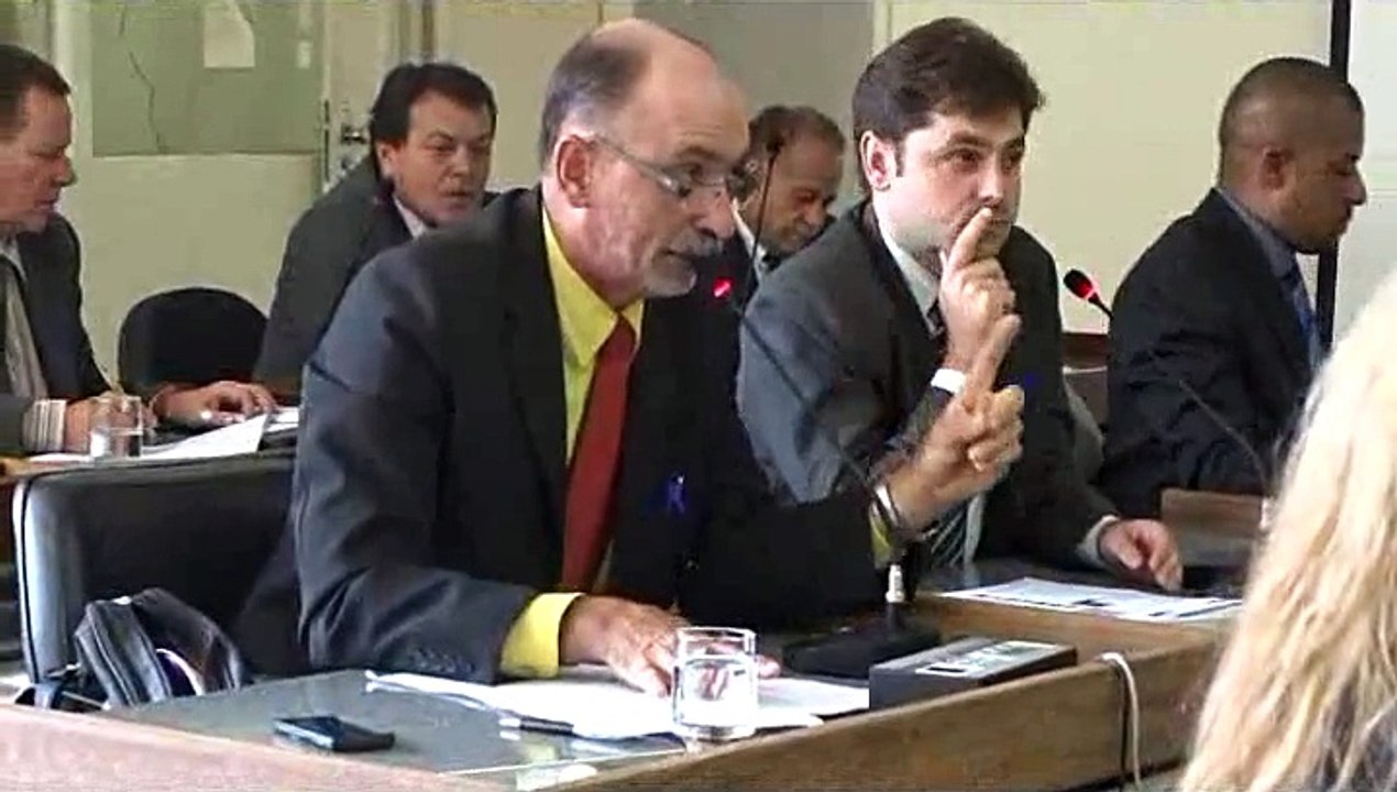Clima tenso na Reunião da Camara Municipal de Itabira