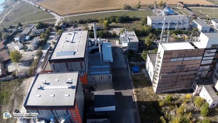 Centralele termice ale Sucevei (filmare aeriană)