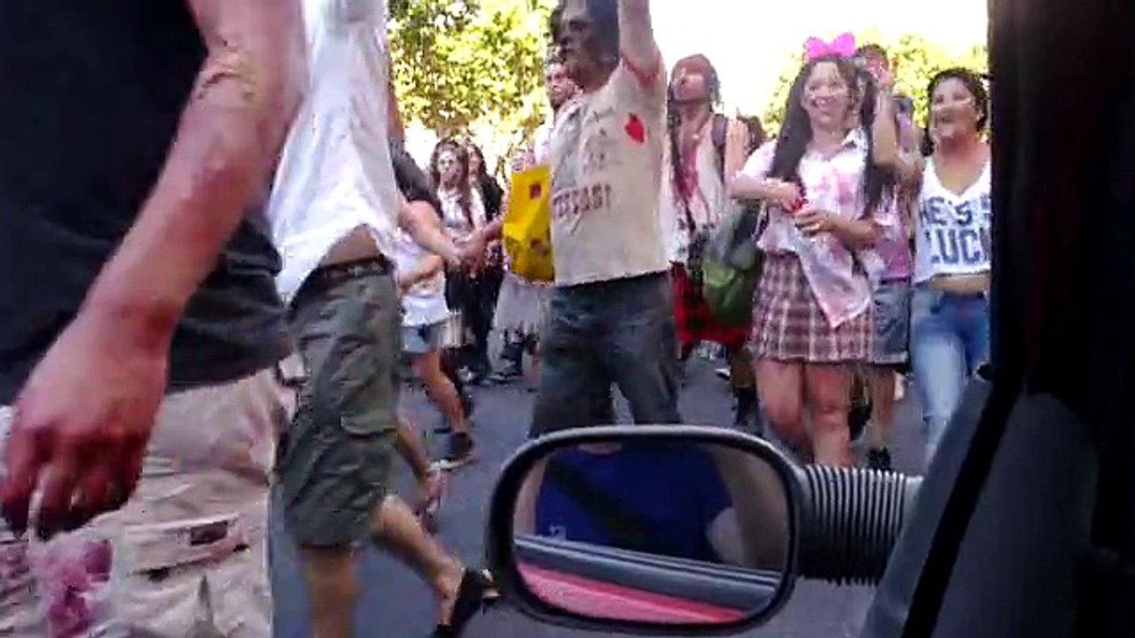 Marcha de zombies Bs As 2014
